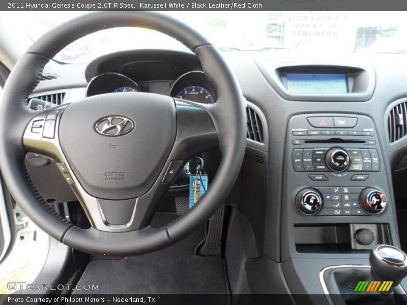 Controls of 2011 Genesis Coupe 2.0T R Spec