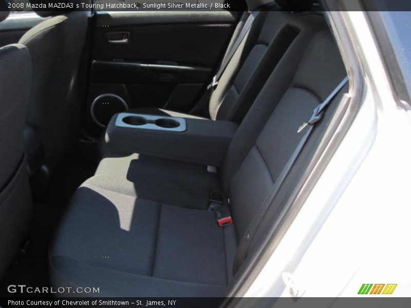 Sunlight Silver Metallic / Black 2008 Mazda MAZDA3 s Touring Hatchback