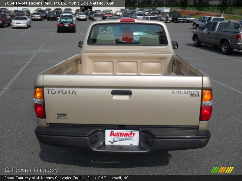 Mystic Gold Metallic / Oak 2004 Toyota Tacoma Regular Cab