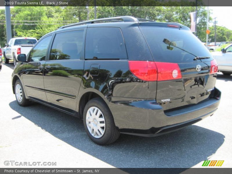 Black / Stone 2009 Toyota Sienna LE
