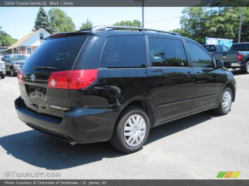 Black / Stone 2009 Toyota Sienna LE