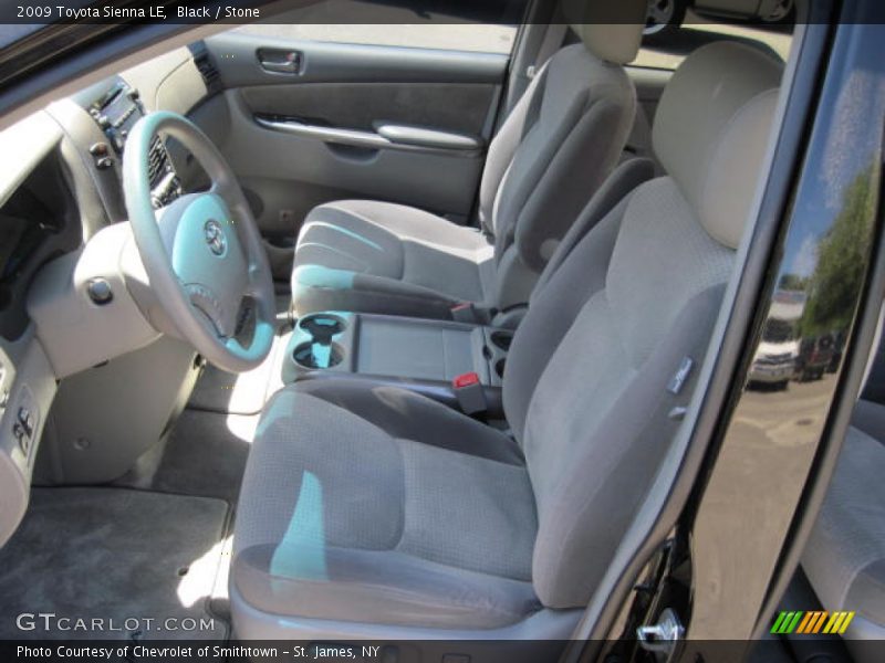 Black / Stone 2009 Toyota Sienna LE