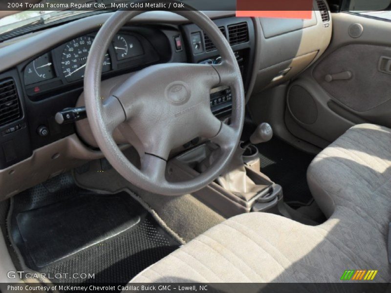 Mystic Gold Metallic / Oak 2004 Toyota Tacoma Regular Cab