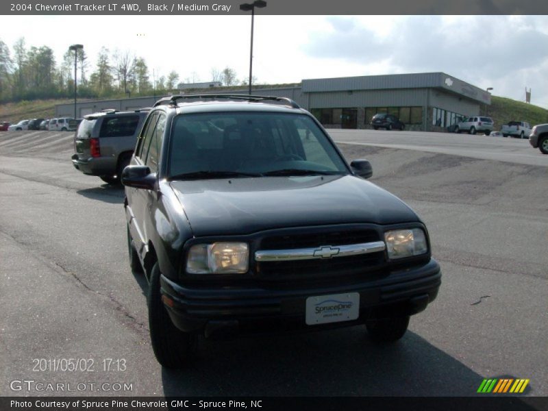 Black / Medium Gray 2004 Chevrolet Tracker LT 4WD