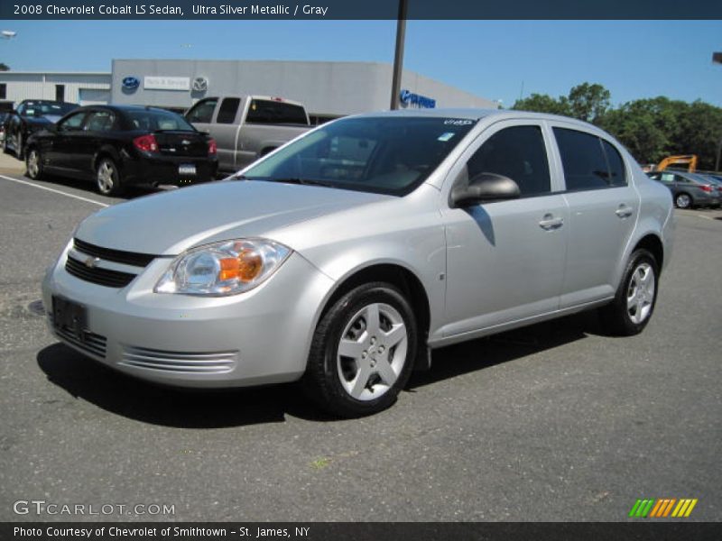 Ultra Silver Metallic / Gray 2008 Chevrolet Cobalt LS Sedan