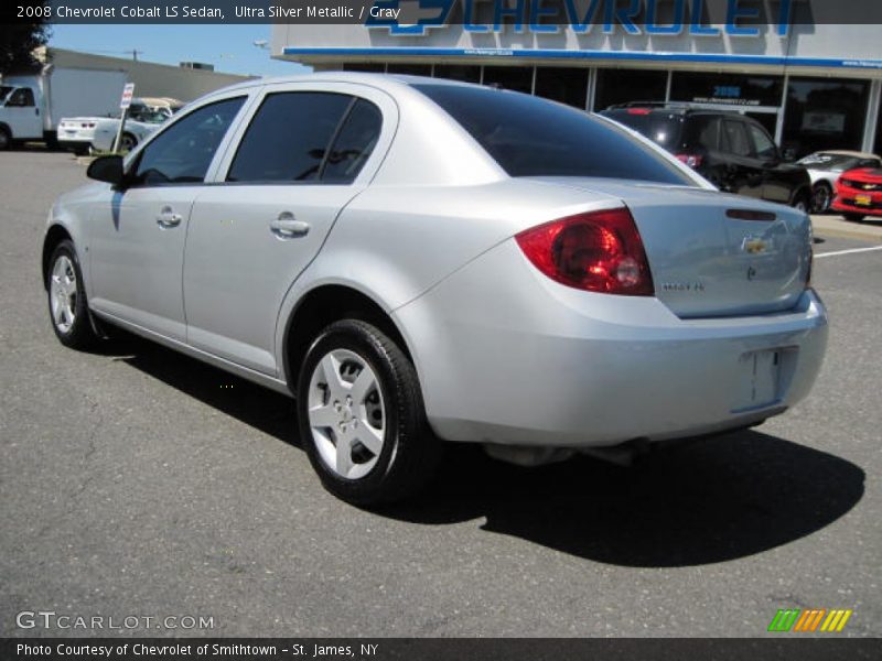Ultra Silver Metallic / Gray 2008 Chevrolet Cobalt LS Sedan