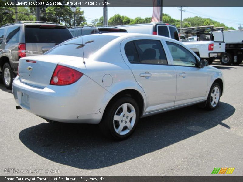 Ultra Silver Metallic / Gray 2008 Chevrolet Cobalt LS Sedan