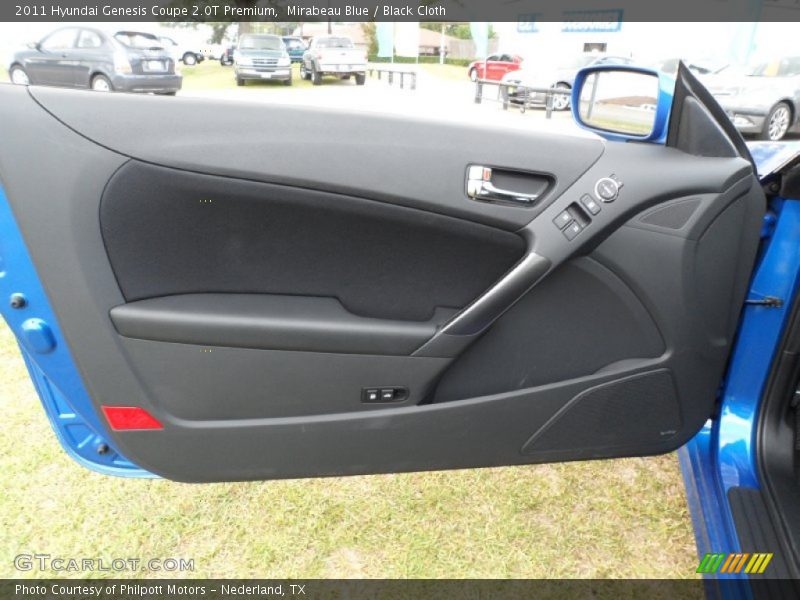 Door Panel of 2011 Genesis Coupe 2.0T Premium