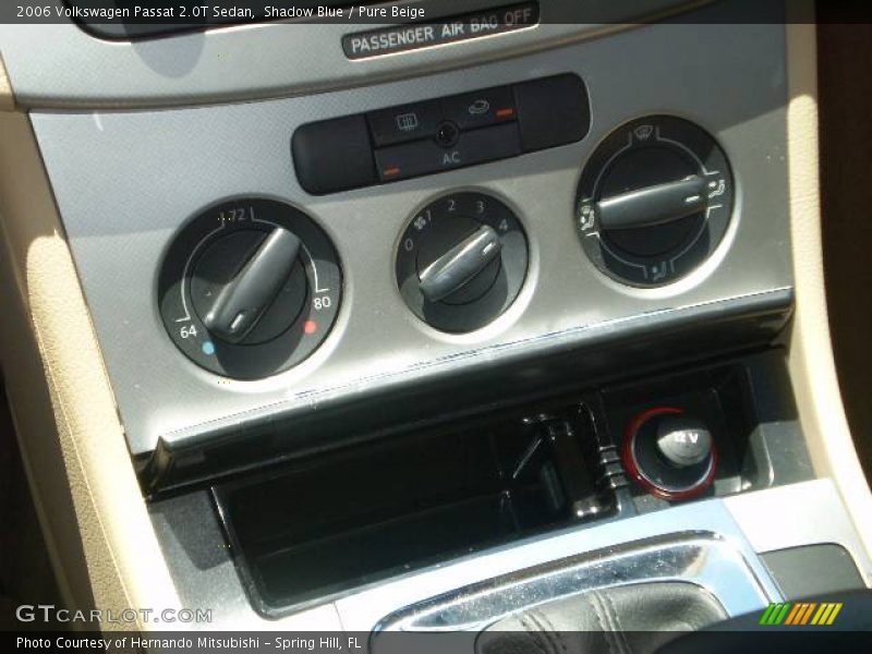 Shadow Blue / Pure Beige 2006 Volkswagen Passat 2.0T Sedan