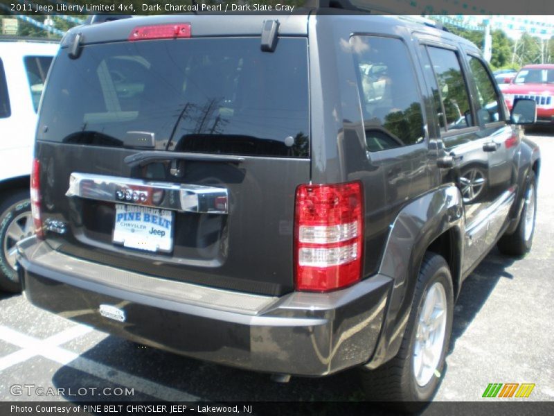 Dark Charcoal Pearl / Dark Slate Gray 2011 Jeep Liberty Limited 4x4
