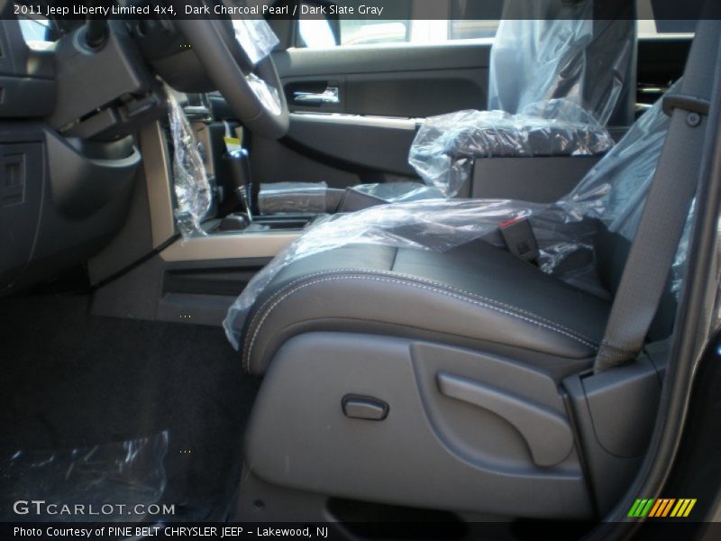 Dark Charcoal Pearl / Dark Slate Gray 2011 Jeep Liberty Limited 4x4