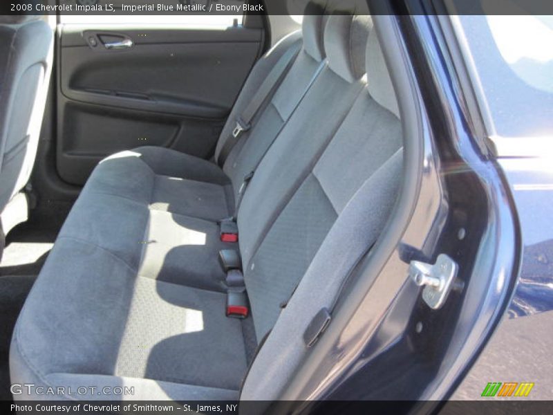 Imperial Blue Metallic / Ebony Black 2008 Chevrolet Impala LS
