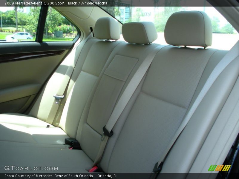 Black / Almond/Mocha 2009 Mercedes-Benz C 300 Sport