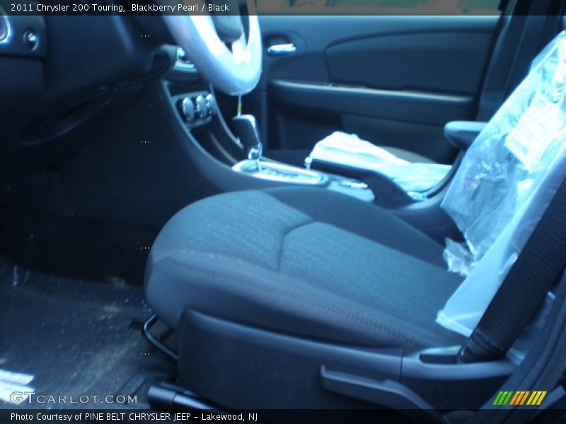 Blackberry Pearl / Black 2011 Chrysler 200 Touring