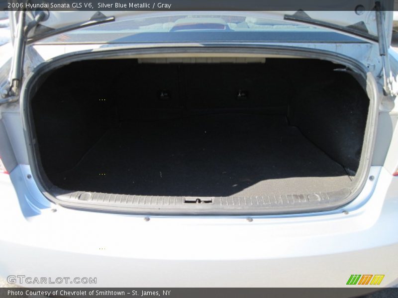 Silver Blue Metallic / Gray 2006 Hyundai Sonata GLS V6
