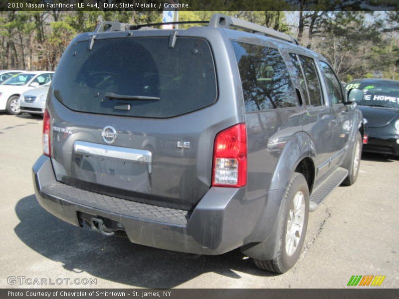 Dark Slate Metallic / Graphite 2010 Nissan Pathfinder LE 4x4