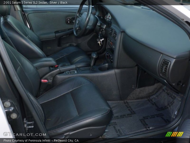  2001 S Series SL2 Sedan Black Interior