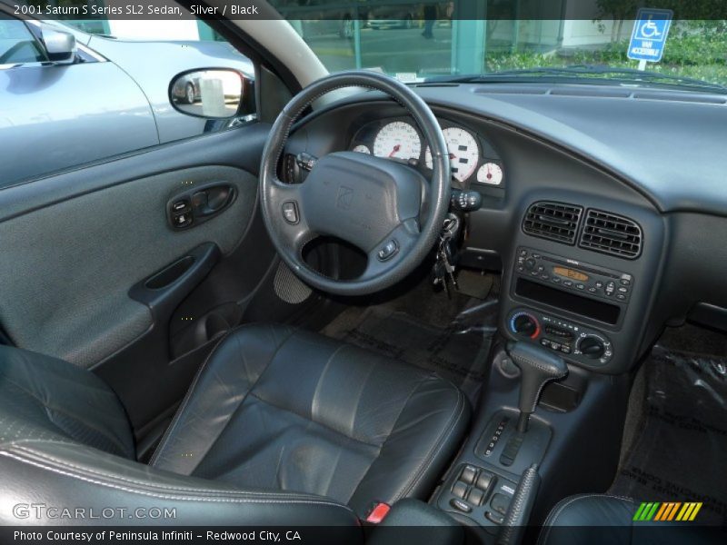  2001 S Series SL2 Sedan Black Interior