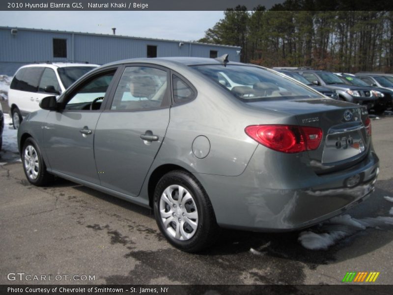 Natural Khaki / Beige 2010 Hyundai Elantra GLS