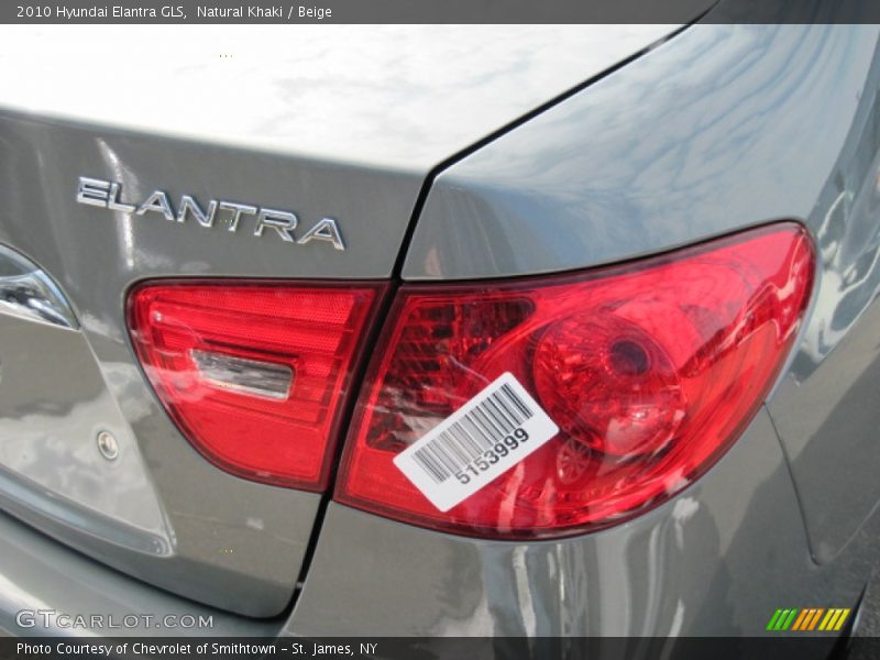 Natural Khaki / Beige 2010 Hyundai Elantra GLS