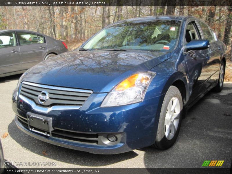 Majestic Blue Metallic / Charcoal 2008 Nissan Altima 2.5 SL