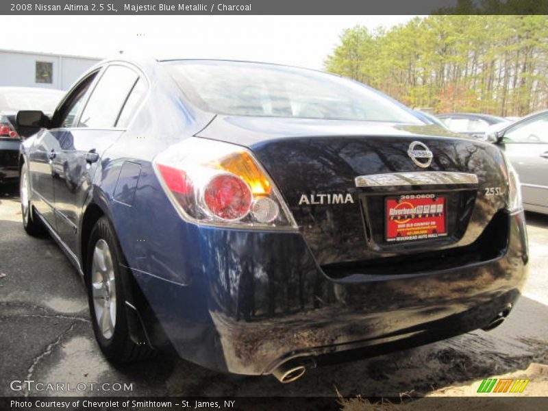 Majestic Blue Metallic / Charcoal 2008 Nissan Altima 2.5 SL