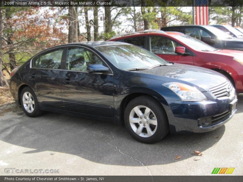 Majestic Blue Metallic / Charcoal 2008 Nissan Altima 2.5 SL