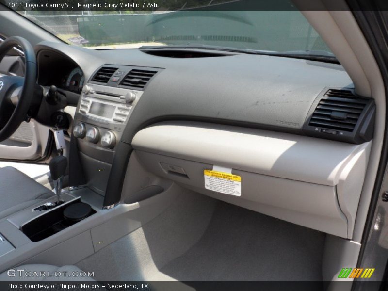 Magnetic Gray Metallic / Ash 2011 Toyota Camry SE