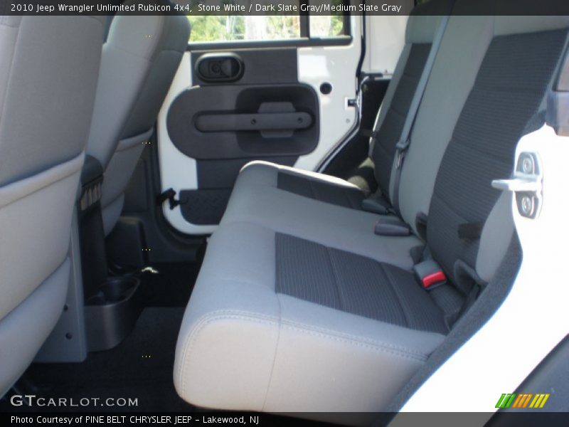Stone White / Dark Slate Gray/Medium Slate Gray 2010 Jeep Wrangler Unlimited Rubicon 4x4