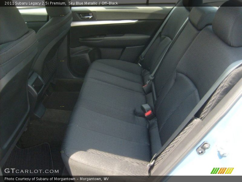 Sky Blue Metallic / Off-Black 2011 Subaru Legacy 2.5i Premium