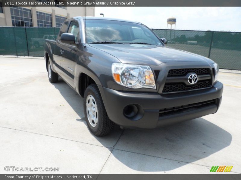 Magnetic Gray Metallic / Graphite Gray 2011 Toyota Tacoma Access Cab