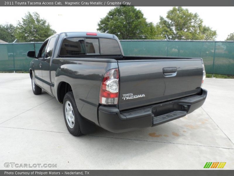 Magnetic Gray Metallic / Graphite Gray 2011 Toyota Tacoma Access Cab