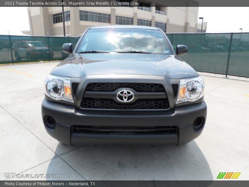 Magnetic Gray Metallic / Graphite Gray 2011 Toyota Tacoma Access Cab