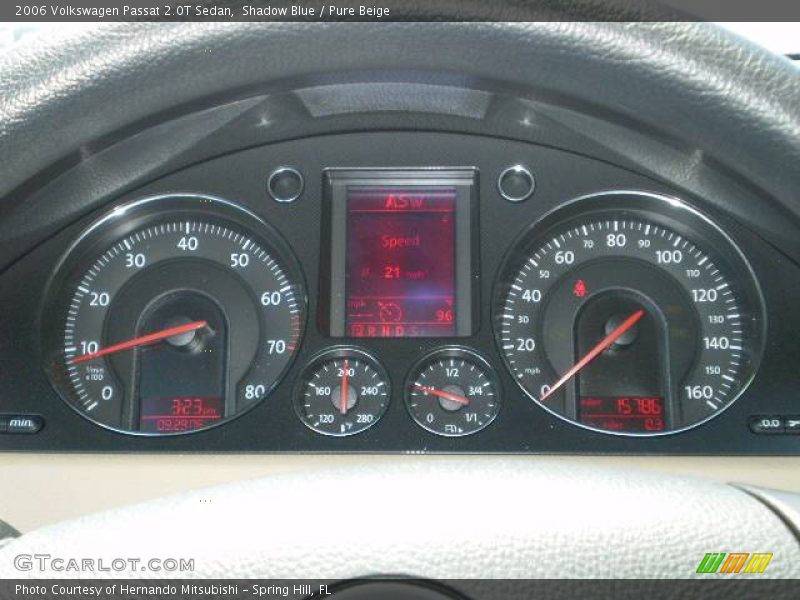 Shadow Blue / Pure Beige 2006 Volkswagen Passat 2.0T Sedan