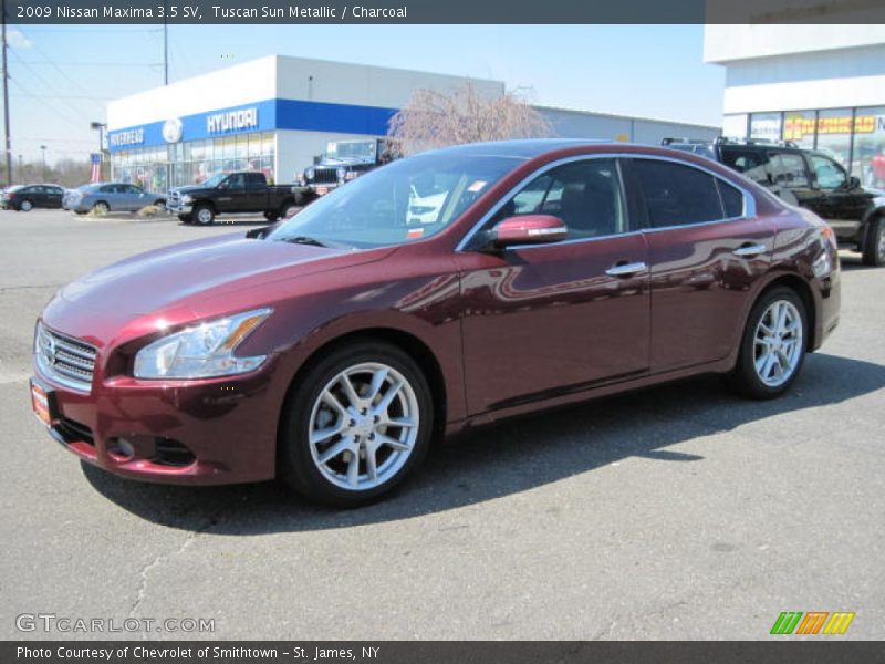 Tuscan Sun Metallic / Charcoal 2009 Nissan Maxima 3.5 SV