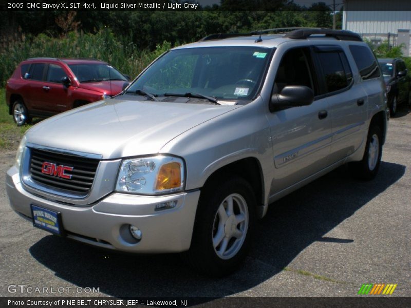 Liquid Silver Metallic / Light Gray 2005 GMC Envoy XL SLT 4x4