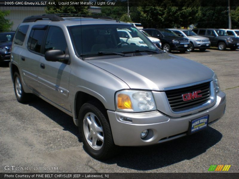 Liquid Silver Metallic / Light Gray 2005 GMC Envoy XL SLT 4x4