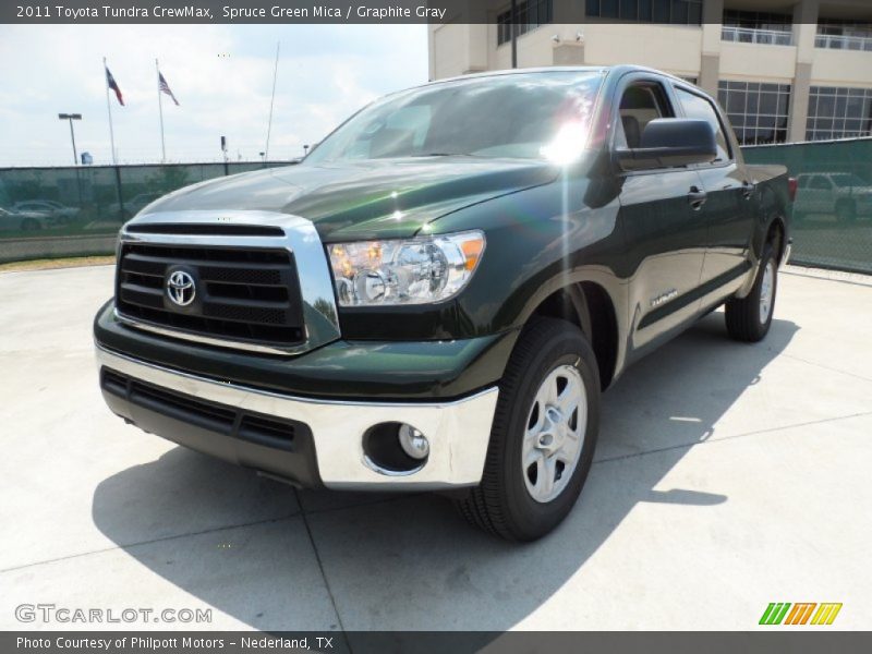 Front 3/4 View of 2011 Tundra CrewMax