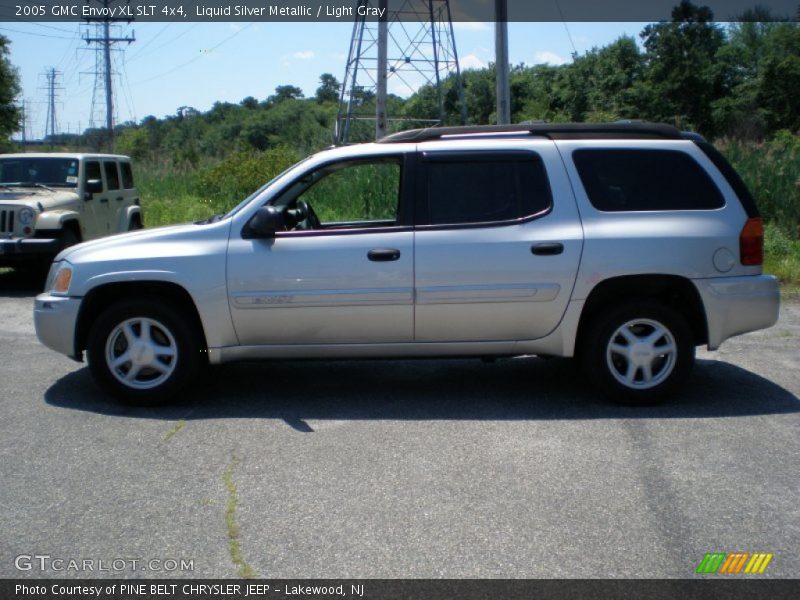 Liquid Silver Metallic / Light Gray 2005 GMC Envoy XL SLT 4x4
