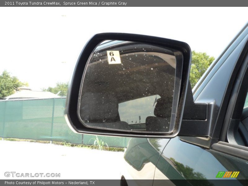 Spruce Green Mica / Graphite Gray 2011 Toyota Tundra CrewMax