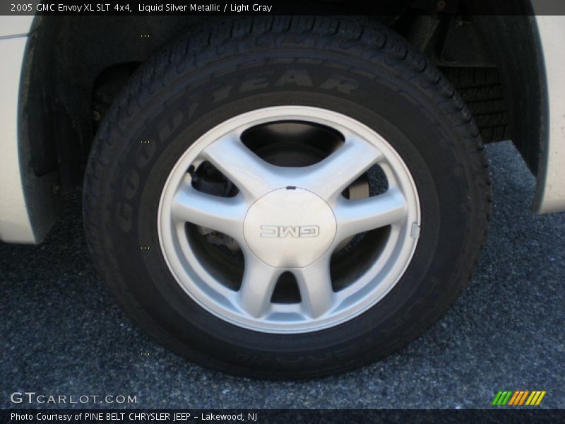 Liquid Silver Metallic / Light Gray 2005 GMC Envoy XL SLT 4x4