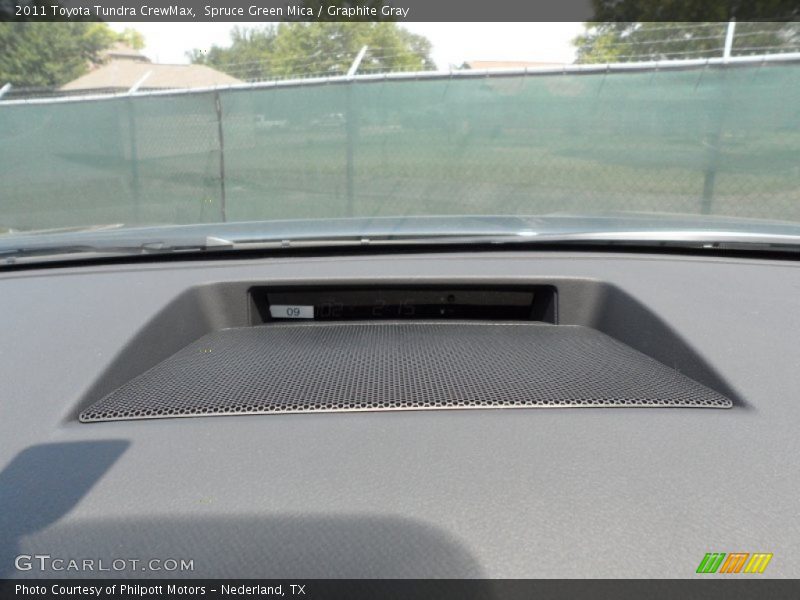 Spruce Green Mica / Graphite Gray 2011 Toyota Tundra CrewMax
