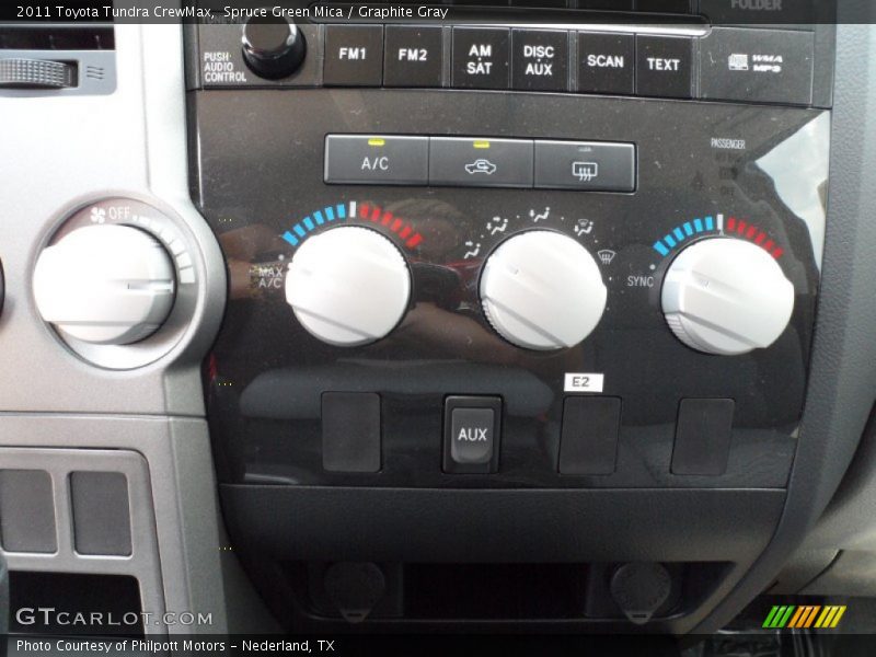 Controls of 2011 Tundra CrewMax
