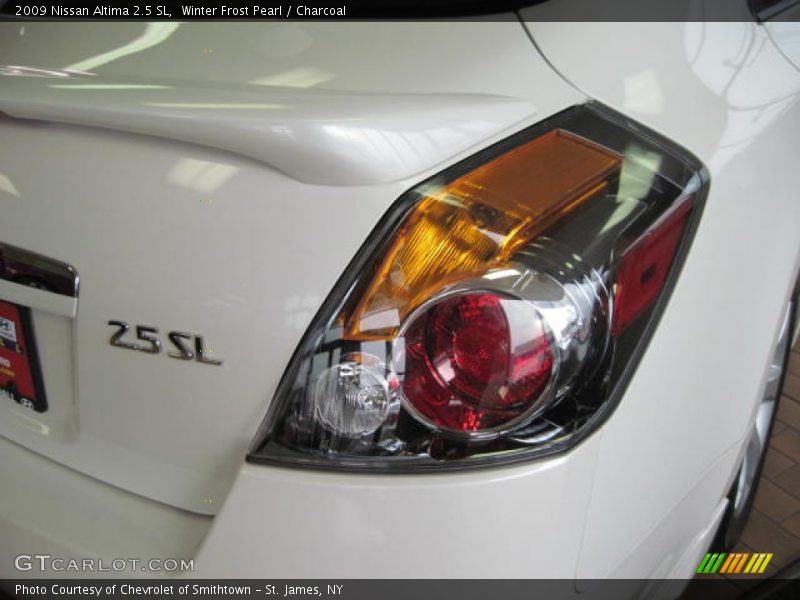 Winter Frost Pearl / Charcoal 2009 Nissan Altima 2.5 SL