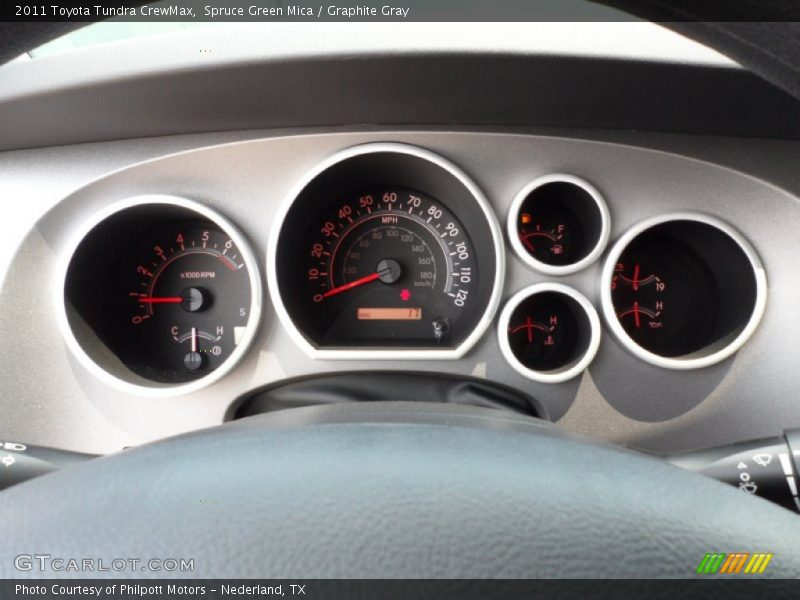  2011 Tundra CrewMax CrewMax Gauges