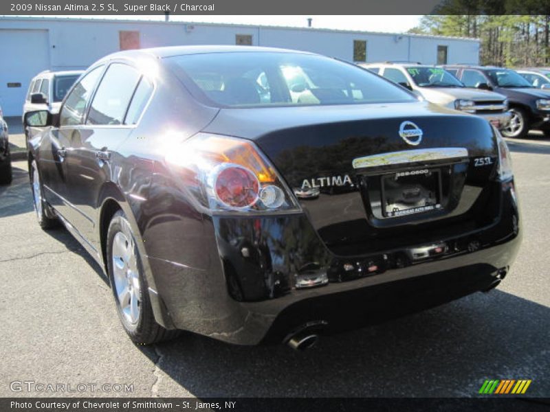 Super Black / Charcoal 2009 Nissan Altima 2.5 SL