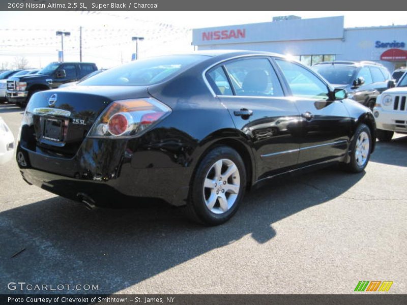 Super Black / Charcoal 2009 Nissan Altima 2.5 SL