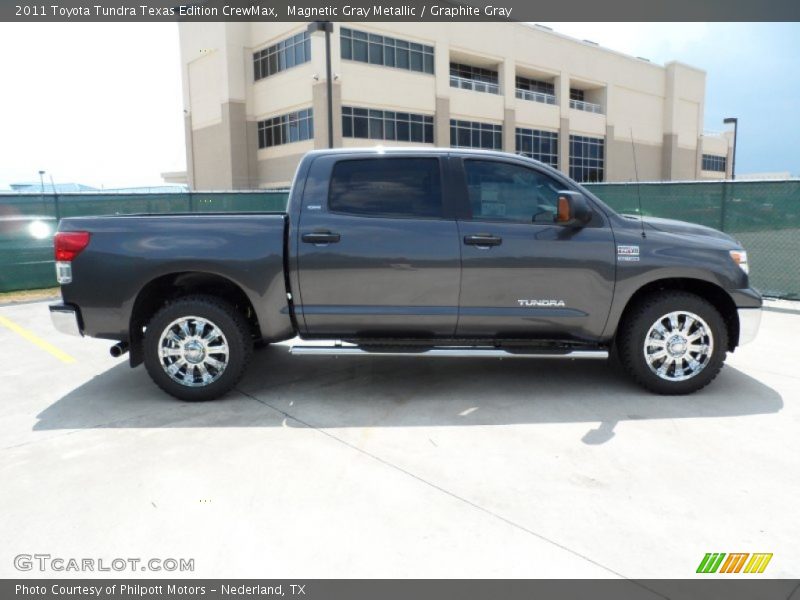 Magnetic Gray Metallic / Graphite Gray 2011 Toyota Tundra Texas Edition CrewMax