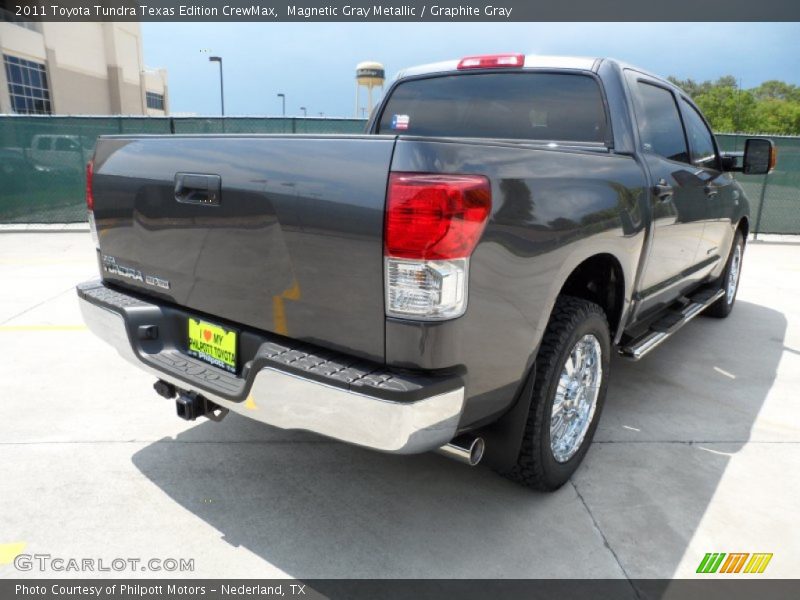 Magnetic Gray Metallic / Graphite Gray 2011 Toyota Tundra Texas Edition CrewMax