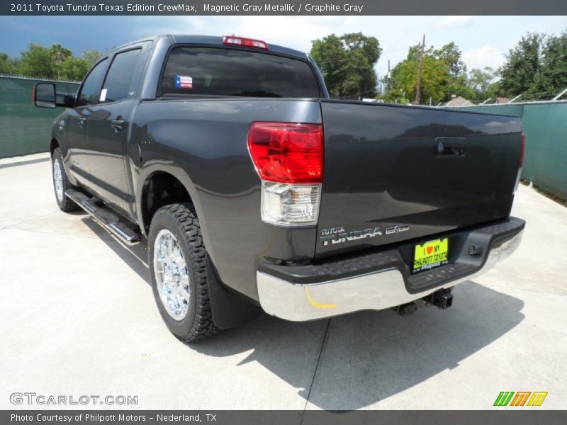 Magnetic Gray Metallic / Graphite Gray 2011 Toyota Tundra Texas Edition CrewMax